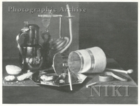 Still Life with Two Pipes, a Tobacco Jar and Other Objects