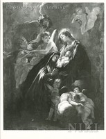 Mary with Child and a Female Saint