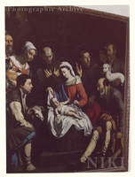 Adoration of the Shepherds with Saints Francis and Bonaventura