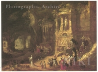 Grotto with Procession