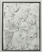 Holy Family with an Angel