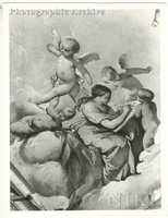 Allegorical Female Figure with Putti