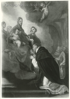 Mary Hands Over a Rosary to Saint Dominic