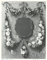 Garland of Flowers, Surrounding a Medaillon