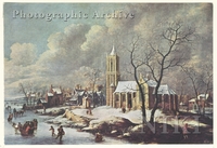 Church of the Village Covered by Snow