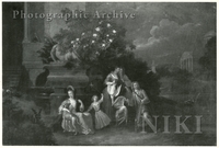 Family Portrait before a Villa in an Italianate Landscape
