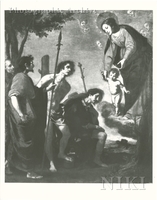 Virgin Mary and Christ in Glory with Saints Philiph, Sebastian, and Roch