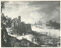 Roman Landscape with the River Tevere