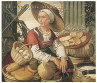 Peasant Woman at a Grocery Stall