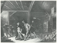 Soldiers Plundering a Barn