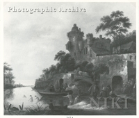 Landscape with Figures along a River
