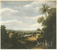 Brazilian Landscape with Buildings and Ruins