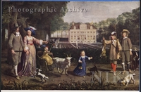 Portrait of the Reynier Pauw Family at the Gardens of Westwijck Castle