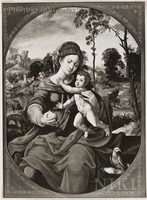 Madonna with Child in a Landscape