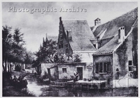 Dutch Village by a River