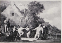 Peasants Dancing outside an Inn
