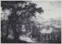 Wooded River Landscape with Saint Hubert Kneeling before the Stag