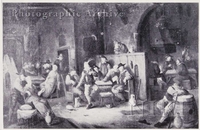 Interior of an Inn with Peasants
