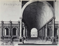 Architectural Composition with Colonnades and Figures