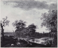 Wooded Landscape with Shepherds in the Foreground