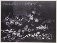 Still Life of Flowers and Fruit