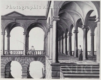 Architectural Composition with Colonnades and Figures