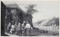 Landscape with Peasants at an Inn