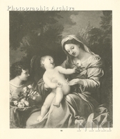 Madonna and Child Offering Her a Rose