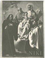 Holy Family with Saints Francis of Paola and Louis Gonzaga
