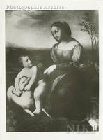 Madonna and Child with Lamb