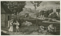 River Landscape with Adults, Children and Animals