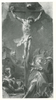 Crucifixion with Saint Roch and Saint Sebastian