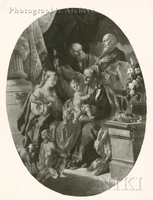 Holy Family with Saint Anna, Joachim and the Infant John the Baptist