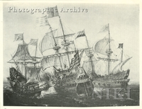 Engagement between Dutch and Spanish Ships