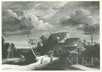 Landscape with Rural Housing and Figures