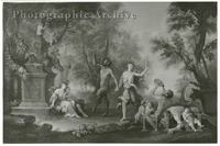 Dance of Nymphs with Satyrs