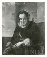 Portrait of an Old Woman Seated