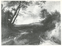 Wooded Landscape with Travellers on a Path