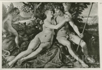 Venus and Adonis with Cupid (?)