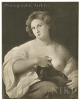 Portrait of a Blond Woman with Uncovered Breast