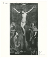 Christ on the Cross with Mary, Saints John and Mary Magdalene