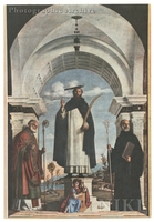 Saint Peter Martyr with Saints Nicholas and Benedict