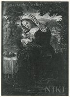 Madonna and Child in a Landscape