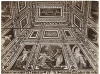 View of Ceiling with the Annunciation, a Sibyl and a Prophet