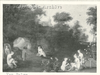 Landscape with Bathing Women