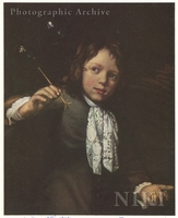 Boy Blowing Bubbles