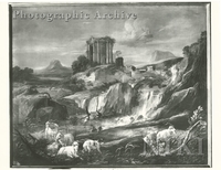 Landscape with Ruins of an Ancient Temple