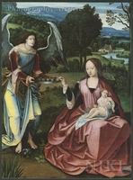 Rest on the Flight into Egypt : [Detail]