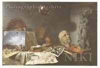 Still Life with a Map of Europe, a Palette and Other Objects
